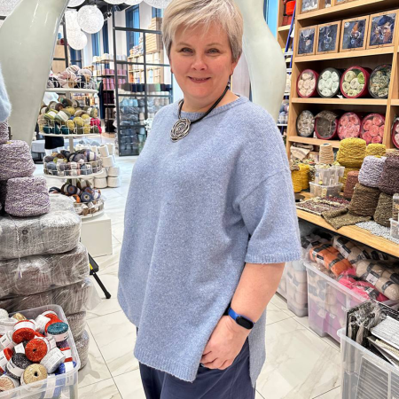 Описание вязания #Футболка_Тотемная