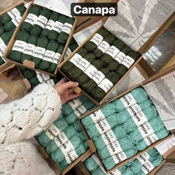Пряжа Lang Canapa Пряжа Lang Canapa