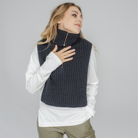 Описание вязания #Манишка_Zara