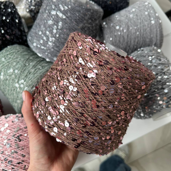 Бобина пайетки Lustro 