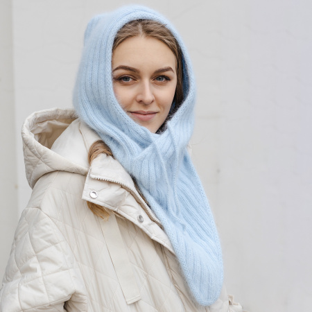 Описание вязания #Капор_Russian_woman Описание вязания #Капор_Russian_woman