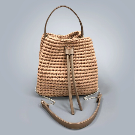 Набор для сумки-торбы из натуральной кожи Набор для сумки-торбы из натуральной кожи