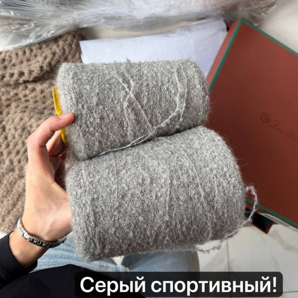 Бобина букле Baby Alpaca Loro Piana
