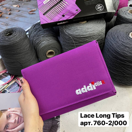 Набор спиц с лесками Addi Lace Long, 760-2