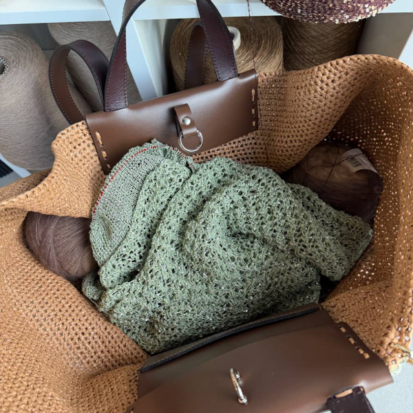 Набор для сумки БОЛЬШОЙ LOVE BAG из натуральной кожи