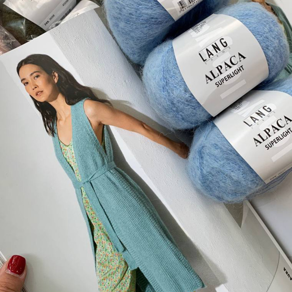 Пряжа Lang Alpaca Superlight