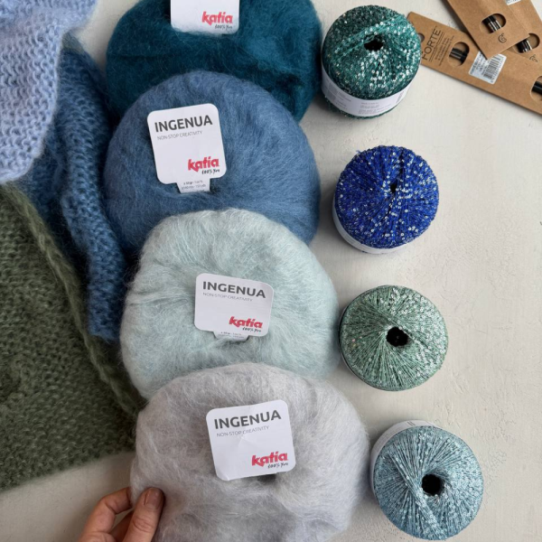 Пряжа Katia Ingenua