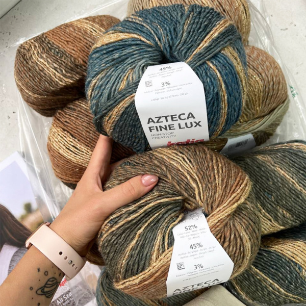 Пряжа Katia Azteca Fine Lux Пряжа Katia Azteca Fine Lux
