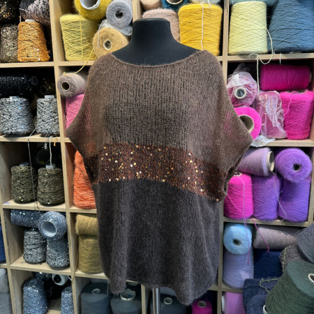 Описание вязания #Жилет_паутинка