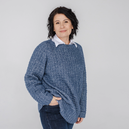 Описание вязания #Венская_вафля