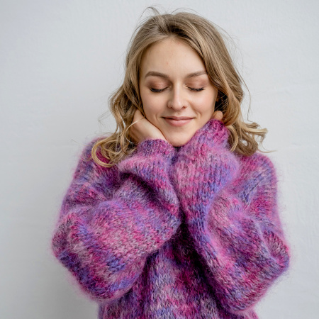 Описание вязания #Воздушный_Халат