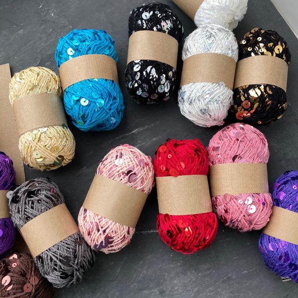 Королевские крафтовые пайетки