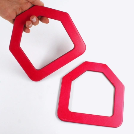 Дизайнерские ручки из дерева, Домик (Марсала)