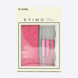 Набор крючков для вязания ETIMO Rose. Tulip арт. TER-15e