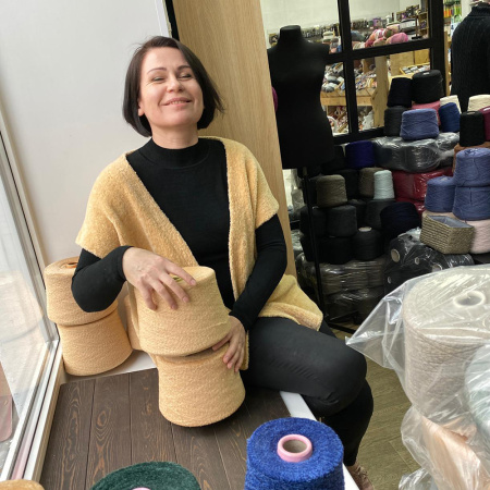 Описание вязания #Жилет_Peluce