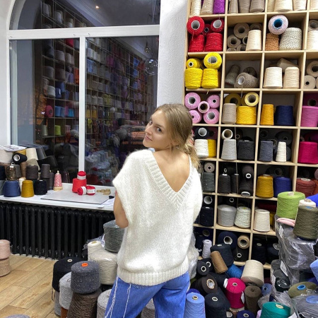 Описание вязания #Джемпер_Valera