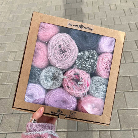 Описание вязания #Джемпер_из_коробочки