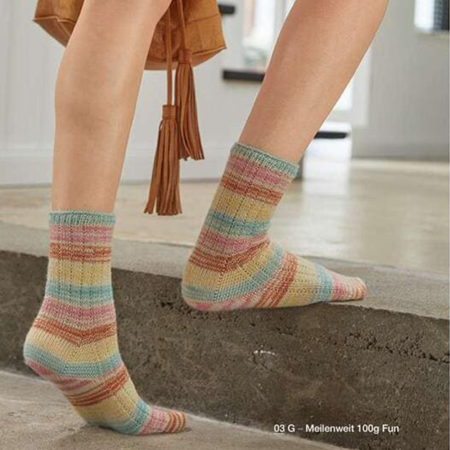 Журнал Lana Grossa: Meilenweit N.07, Носочный тренд, AW 2022/23