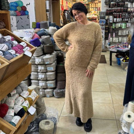 Описание вязания #Летящая_Мохнатка