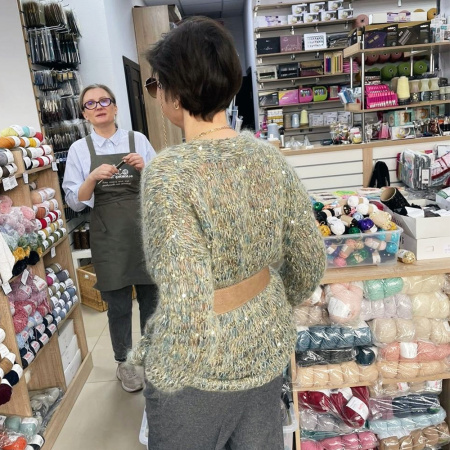 Описание вязания #Мульти_кучи