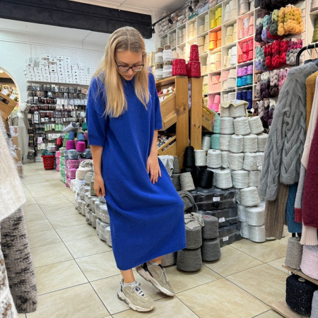 Описание вязания #Тронутое_платье