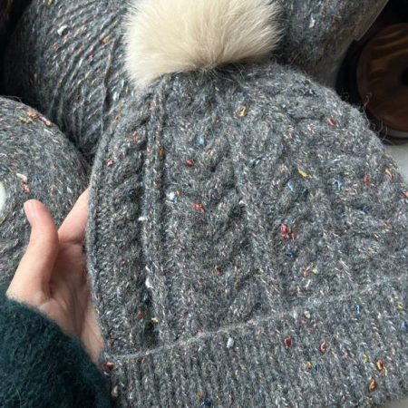 Доступ. Вязальный стрим Шапка Max Mara