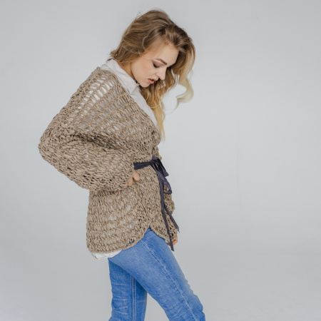 Описание вязания #Жакет_Апачи