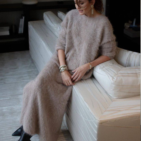 Описание вязания #Летящая_Мохнатка