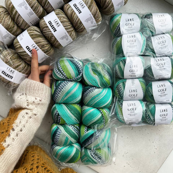 Пряжа Lang Golf Color Пряжа Lang Golf Color