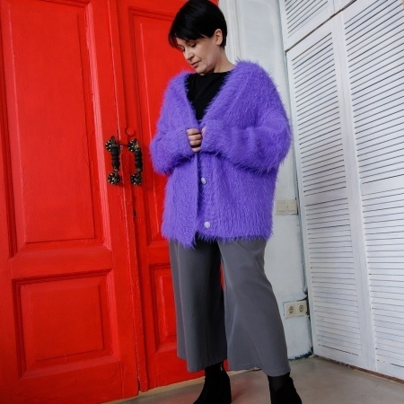 Описание вязания #Кардиган_Падла_Мини