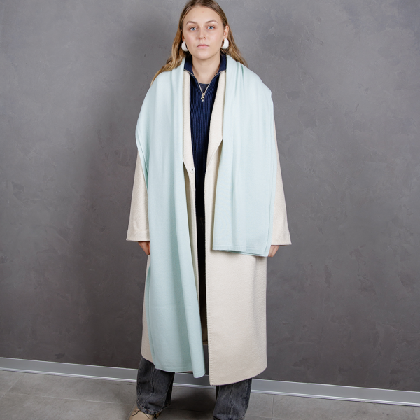 Кашемировый палантин by WoolDom, Ментол