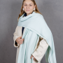 Кашемировый палантин by WoolDom, Ментол