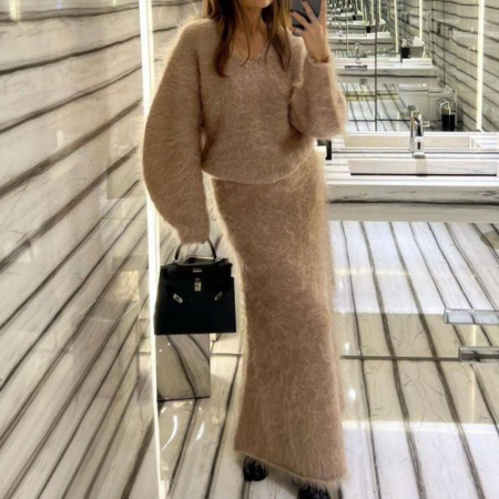 Описание вязания #Летящая_Мохнатка