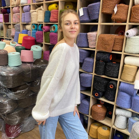 Описание вязания #Джемпер_Valera