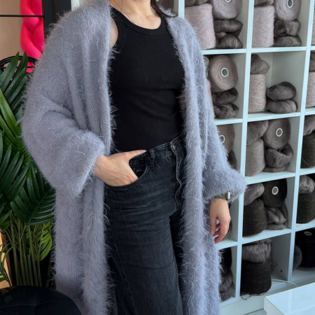 Описание вязания #Кардиган_Падла_Макси