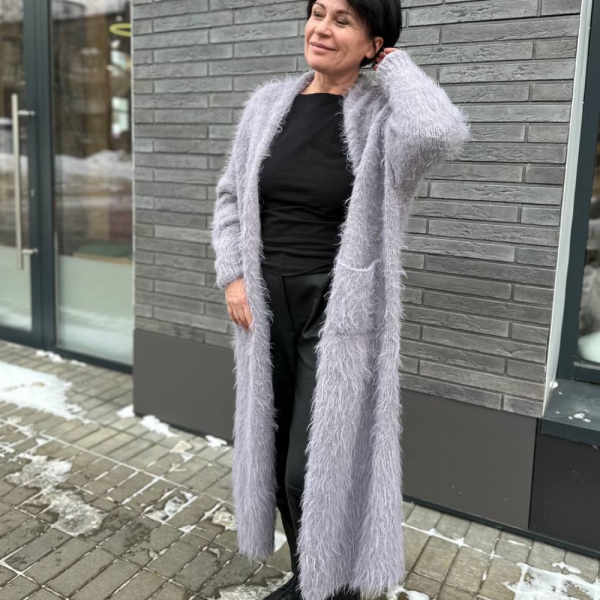 Описание вязания #Кардиган_Падла_Макси