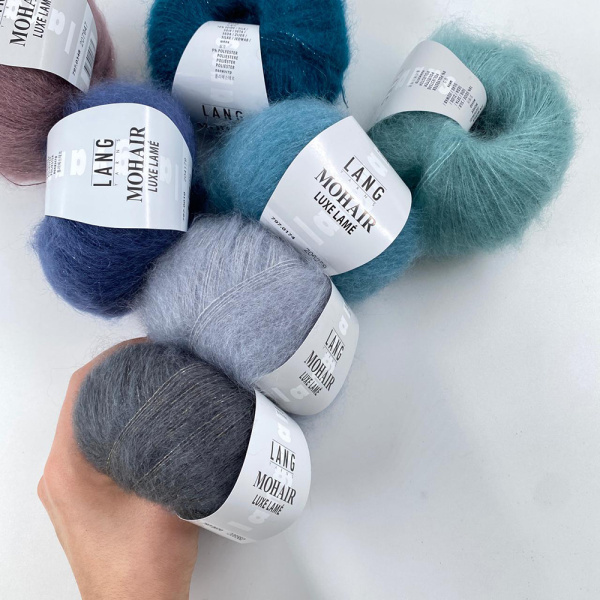 Пряжа Lang Mohair Luxe Lame