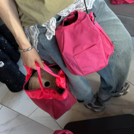 Сумка+мешочек для пряжи Tulip "Amicolle"