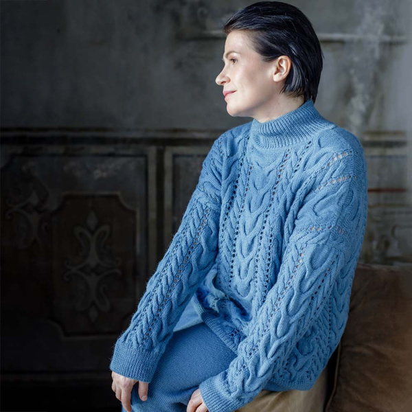 Описание вязания #Богатый_Джемпер