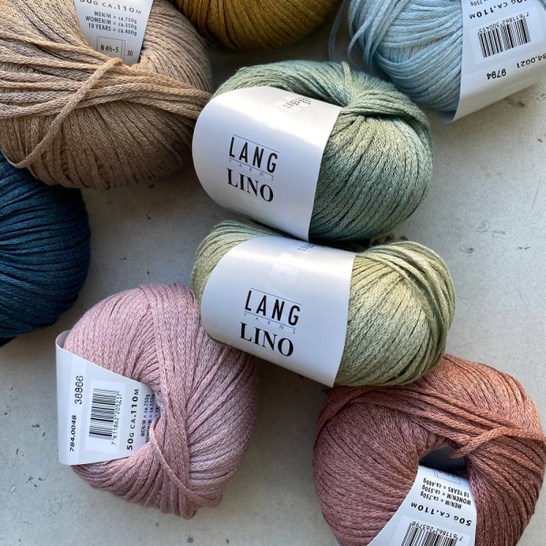 Пряжа Lang Lino
