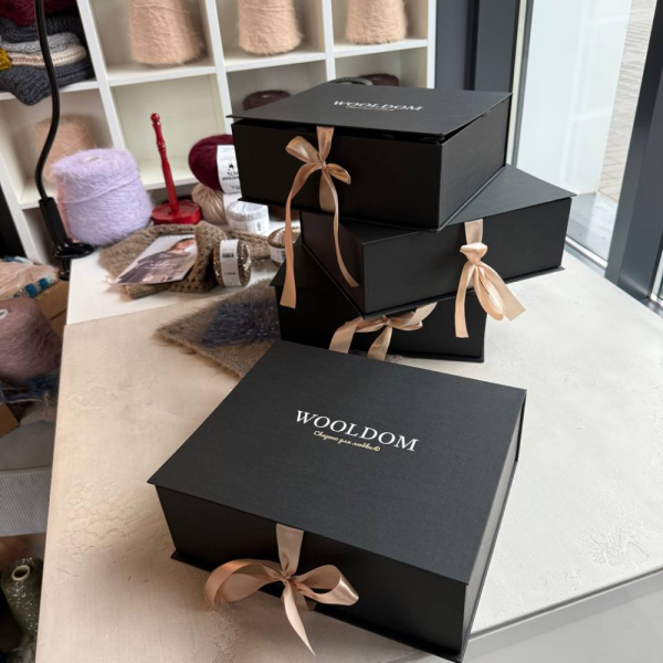 Кашемировый палантин by WoolDom, Мокка Мусс