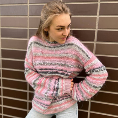 Описание вязания #Джемпер_из_коробочки