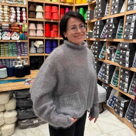 Описание вязания #Джемпер_Дигидон