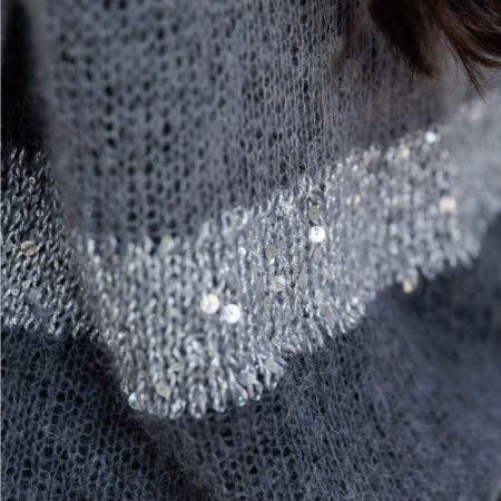 Описание вязания #Джемпер_паутинка