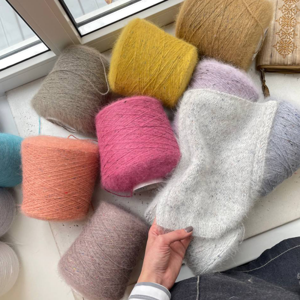 Бобина Ангора Angora Spiky Tweed Бобина Ангора Angora Spiky Tweed