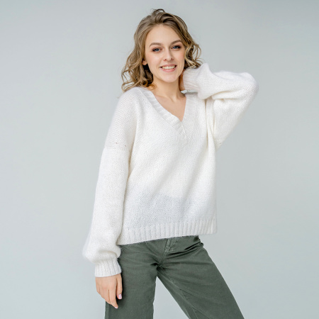 Описание вязания #Джемпер_Valera