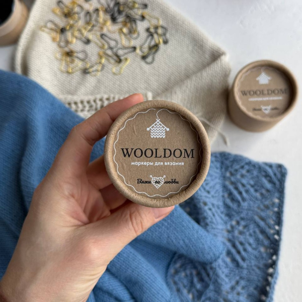 Маркеры для вязания "Булавки" WoolDom
