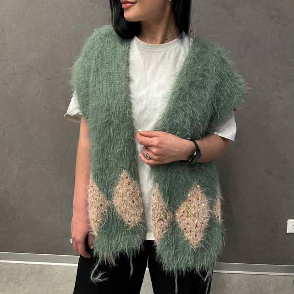 Описание вязания #Жилет_Падла_Интарсия