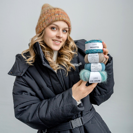 Описание вязания #Сверкающее_эскимо