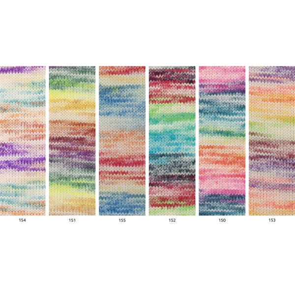 Пряжа Katia Funny Socks 6-ply